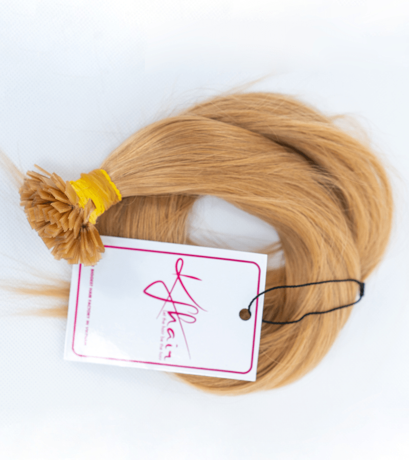 #27 Color Straight Flat Tip Hair Extensions - Image 5