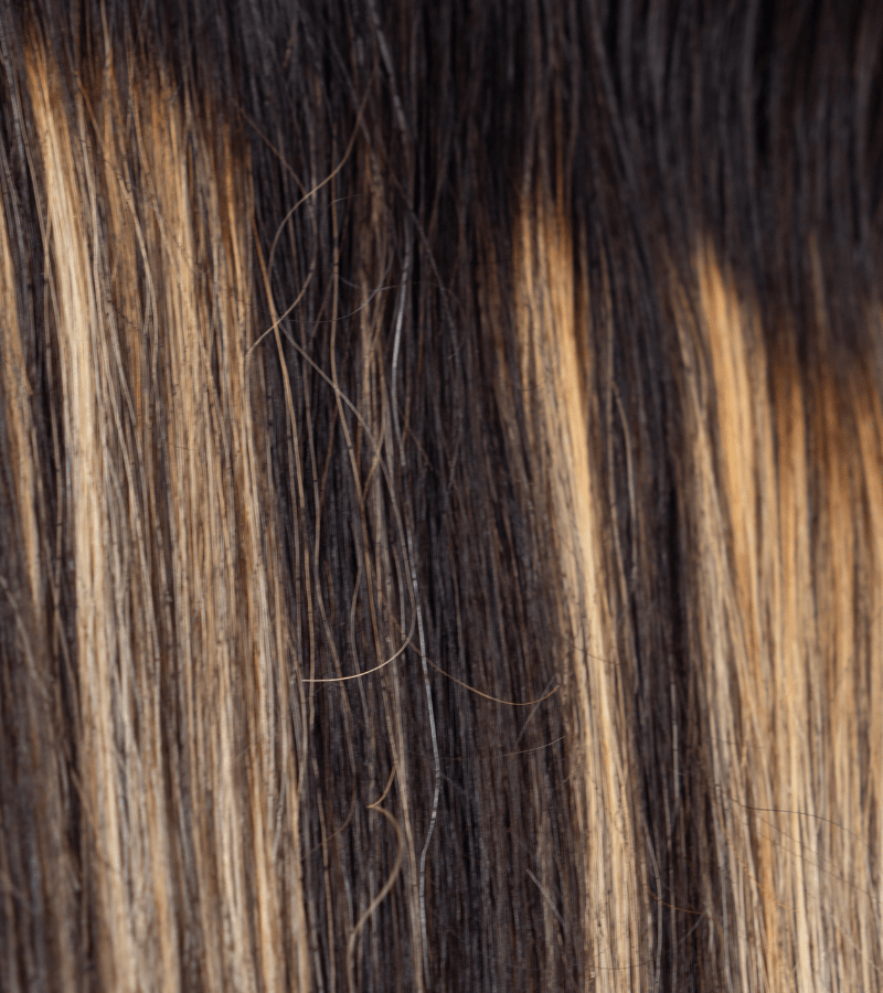Piano Color Straight Halo Hair Extensions - Image 7