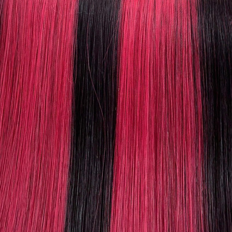 Wine Highlight Piano Color Bone Straight Remy Human Hair Weft KF20 - Image 8