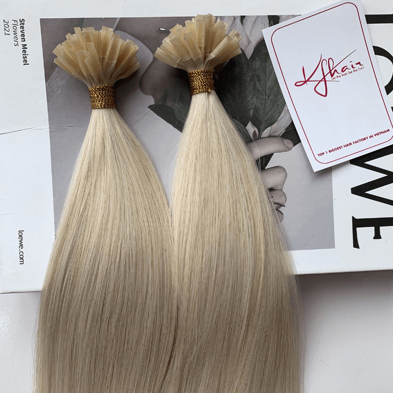 #1001 Color Straight U Tip Hair Extensions - Image 7