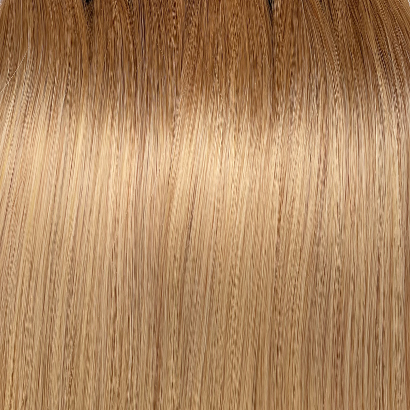Ombre Light Brown Blonde Color Bone Straight Remy Human Hair Weft KF26 - Image 7