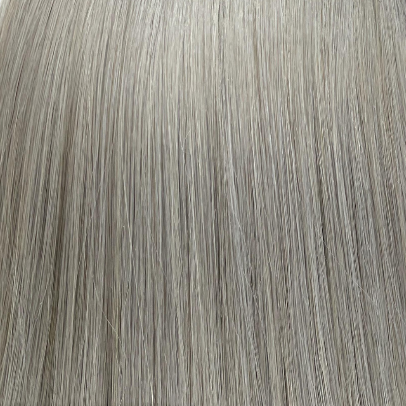Grey Color Bone Straight Remy Human Hair Weft KF34 - Image 7