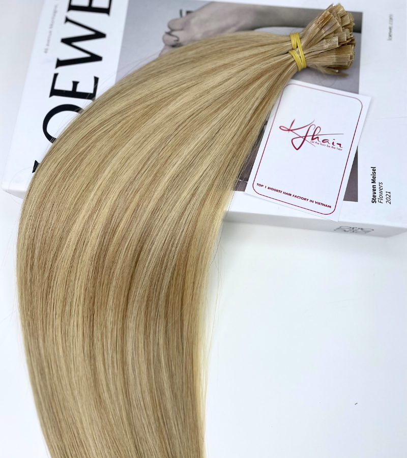 Viking Color Straight Flat Tip Hair Extensions - Image 4