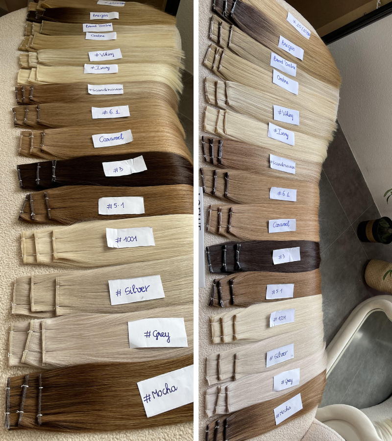 #10/10/960 Color Genius Weft Hair - Image 7