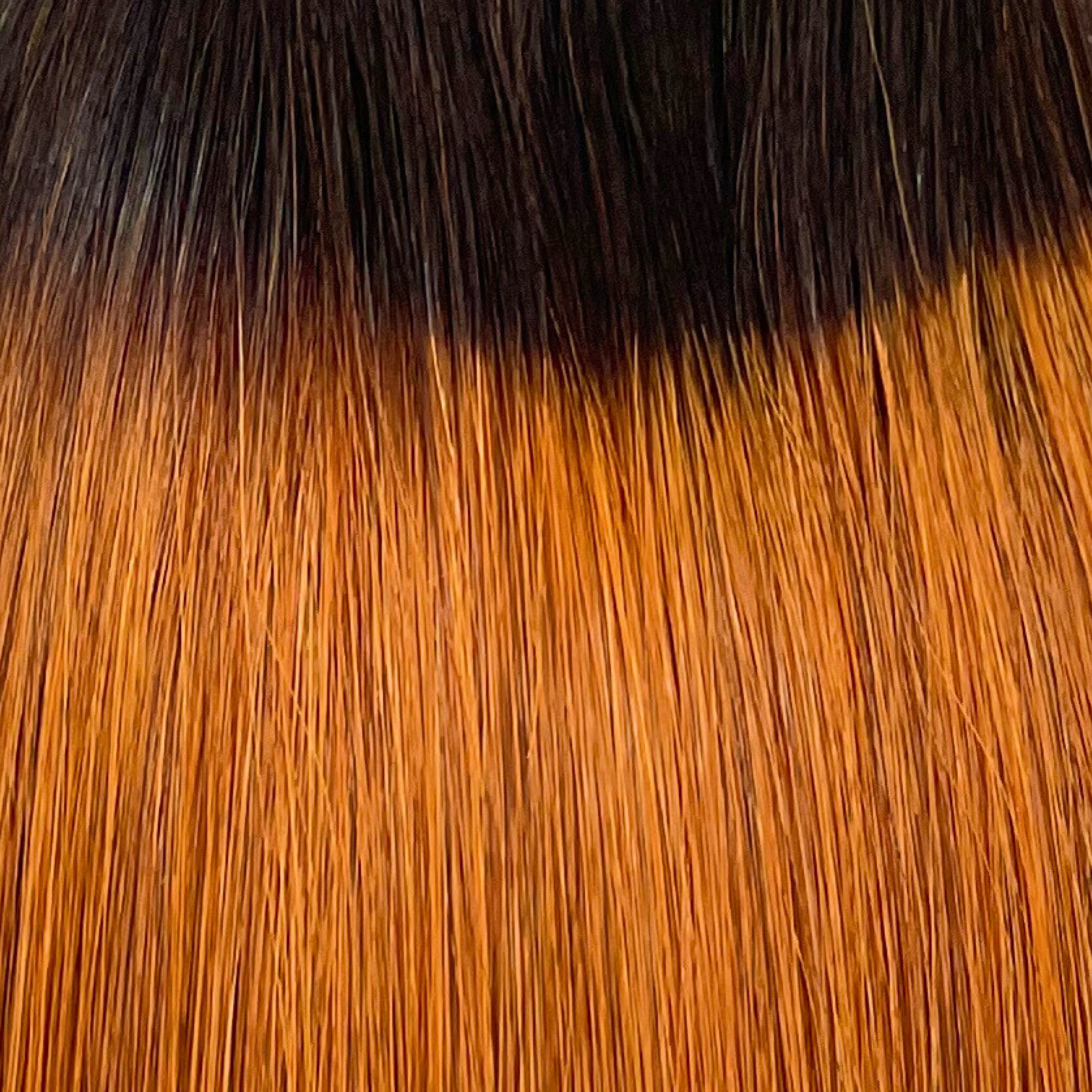 Ombre Orange Color Bone Straight Remy Human Hair Weft KF12 - Image 8