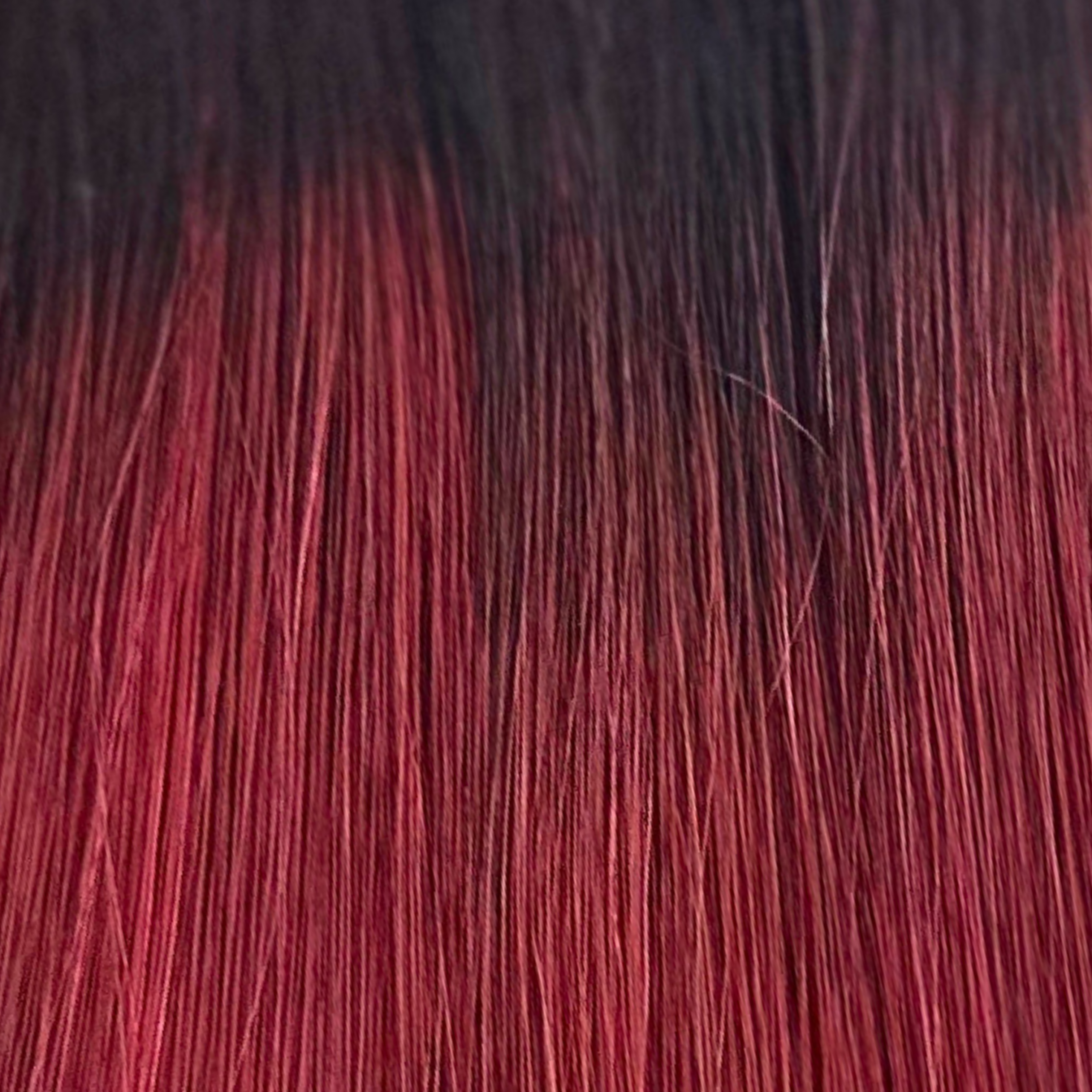 Ombre Wine Color Bone Straight Remy Human Hair Weft KF16 - Image 8