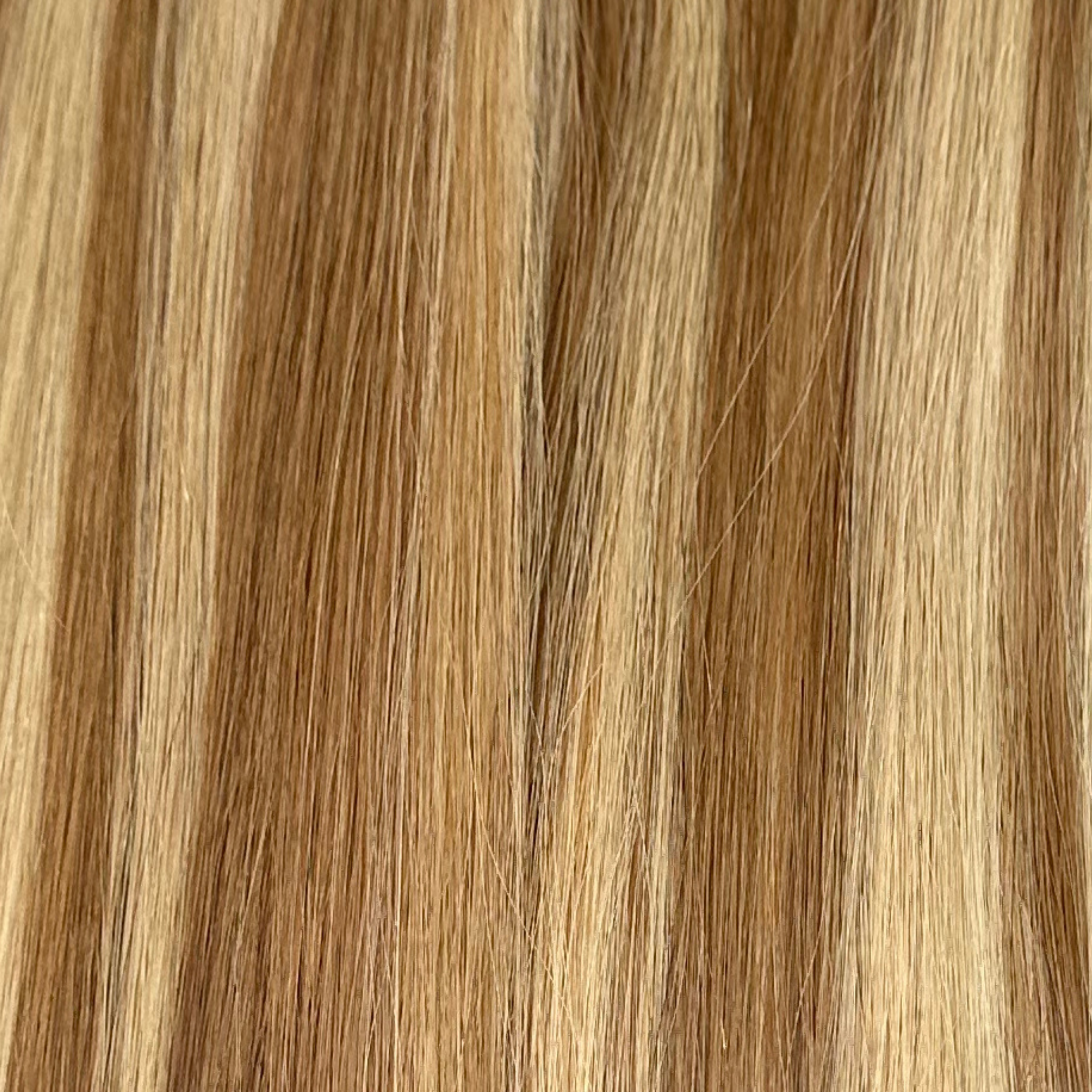 Light Piano Brown Blonde Color Bone Straight Remy Human Hair Weft KF32 - Image 7
